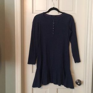 Blue Cotton Dress